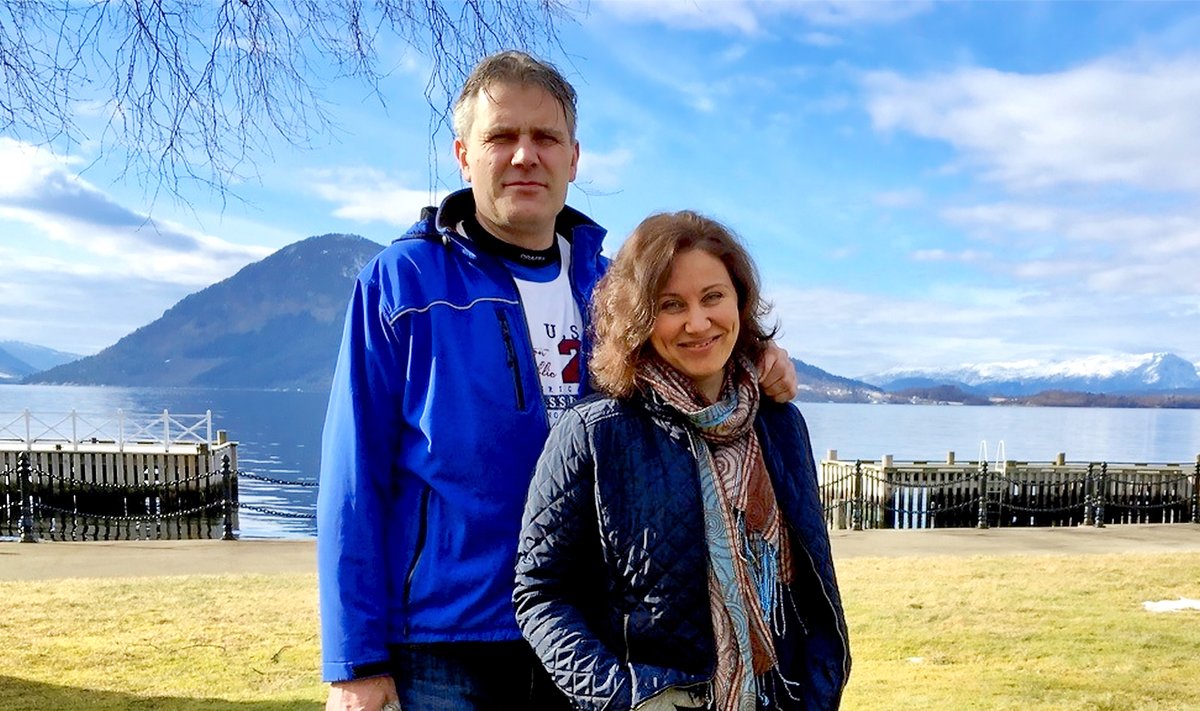 Kristina Sikora perel võttis Norras kohaliku eluga harjumine üksjagu aega.