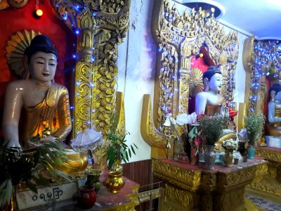Buddhad Naypyidaw' templis.