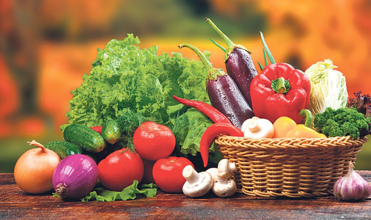        Värske taimne  ja toores toit aitavad tasa­kaalustada happelist jääki andvaid toiduaineid.