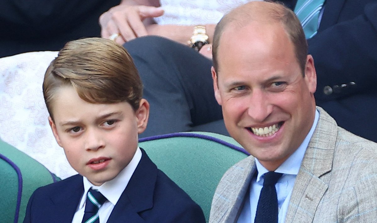 Prints George koos isa Williamiga