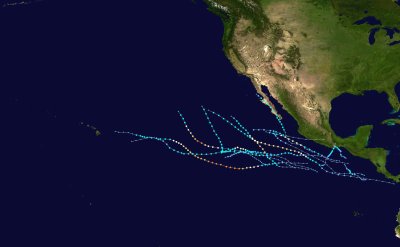 Orkaanid ja tormid Vaiksel ookeanil 2017
