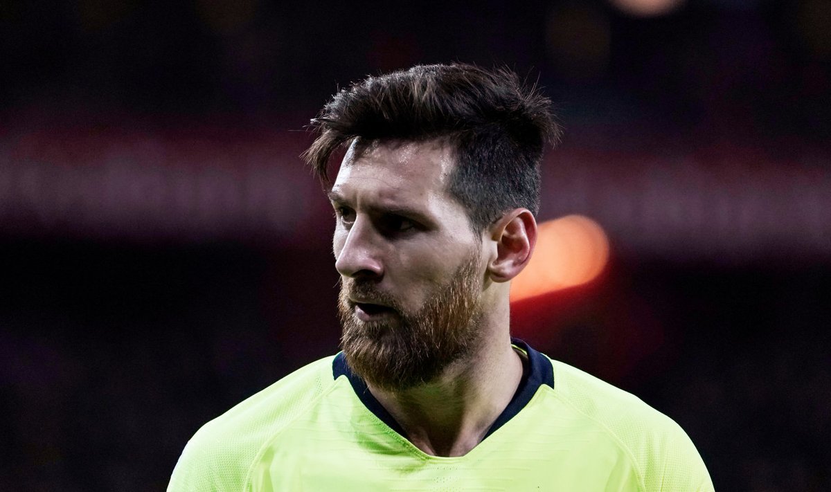 Barcelona liider Lionel Messi