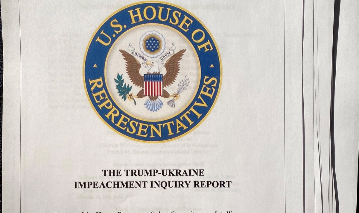 Raport Donald Trumpi tegevuse kohta