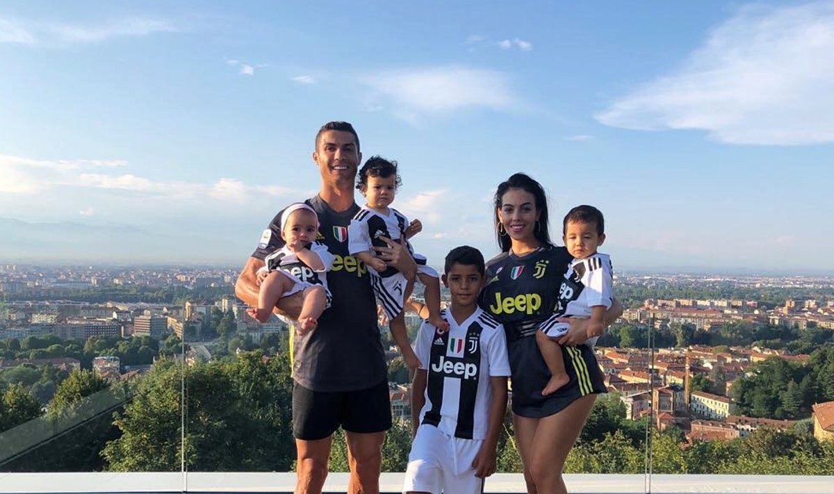 Cristiano Ronaldo perega Itaalias