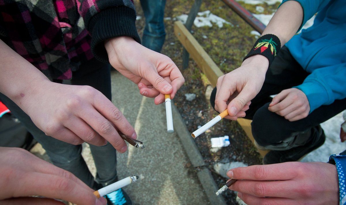 Eesti lapsed suitsetavad varem kui Euroopas keskmiselt