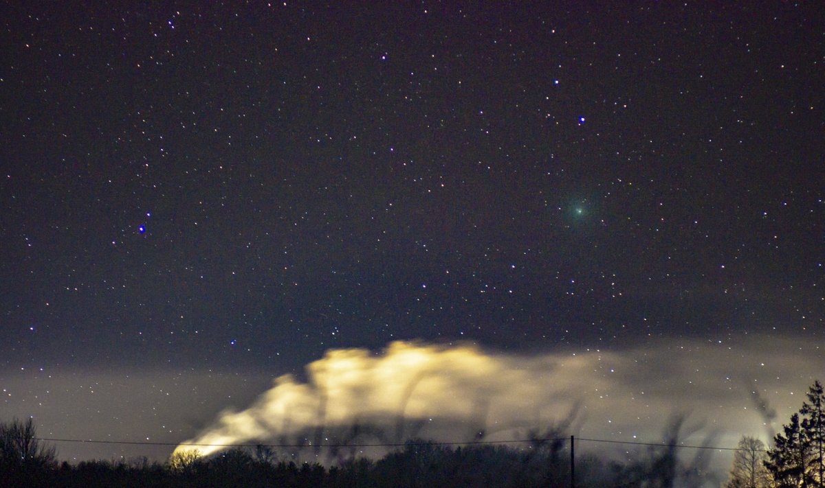 Lugeja tehtud foto komeedist 46P/Wirtanen