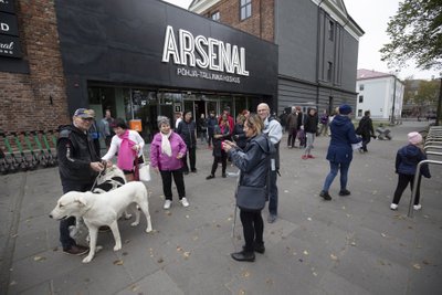 Žoriku kuju avamine Arsenali keskuse juures 4.10.2020