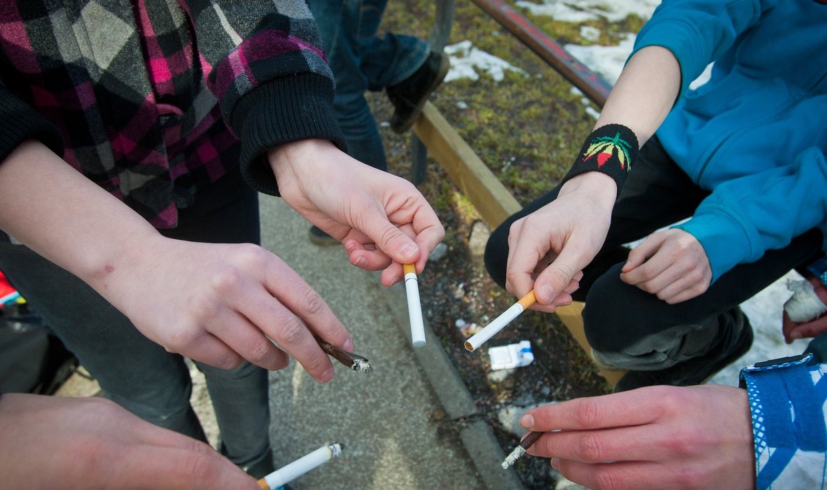 Iga viies 14–18-aastane Eesti noor suitsetab igapäevaselt