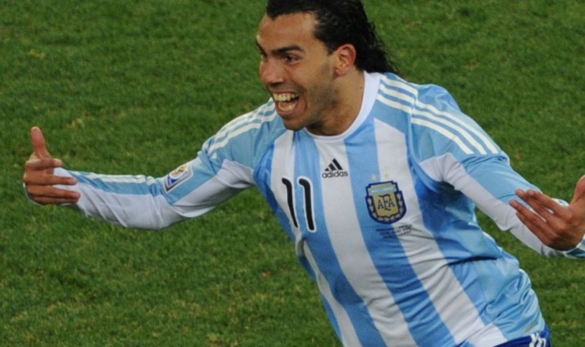 Carlos Tevez, jalgpall, argentiina koondis