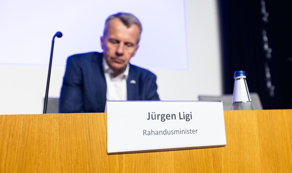 Rahandusminister Jürgen Ligi.