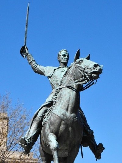 Simón Bolívari kuju Washingtonis USAs.