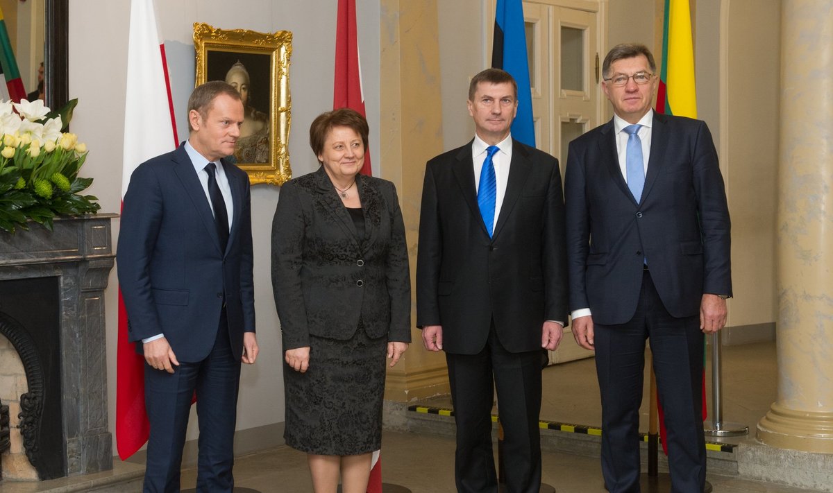 Balti ja Poola peaministrite kohtumine Tallinnas