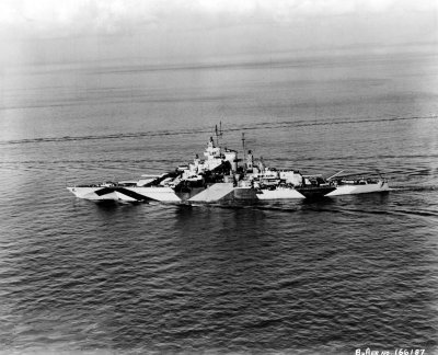 Ameeriklased kasutasid Wilkinsoni välja mõeldud süsteemi veel isegi II maailmasõja vältel, fotol USS California