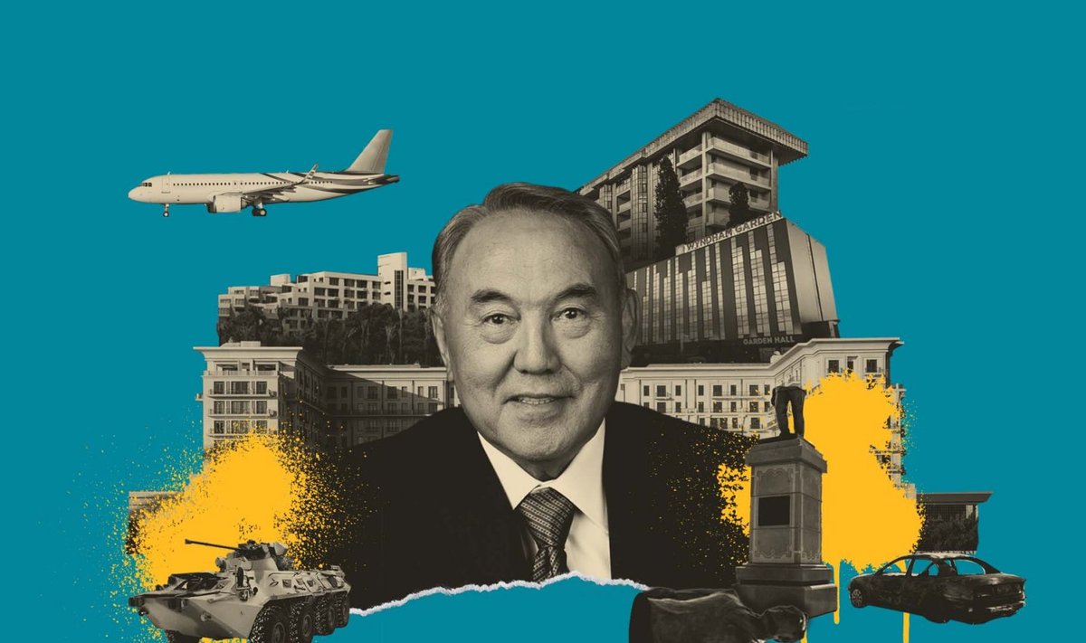 "Tagasihoidlik pensionär" Nazarbajev kontrollib vähemalt 7 miljardi dollari väärtuses vara.