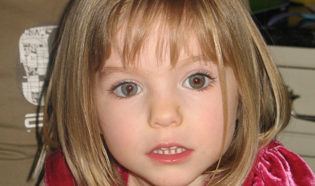 Madeleine McCann oli Portugalis kadudes kõigest 3-aastane