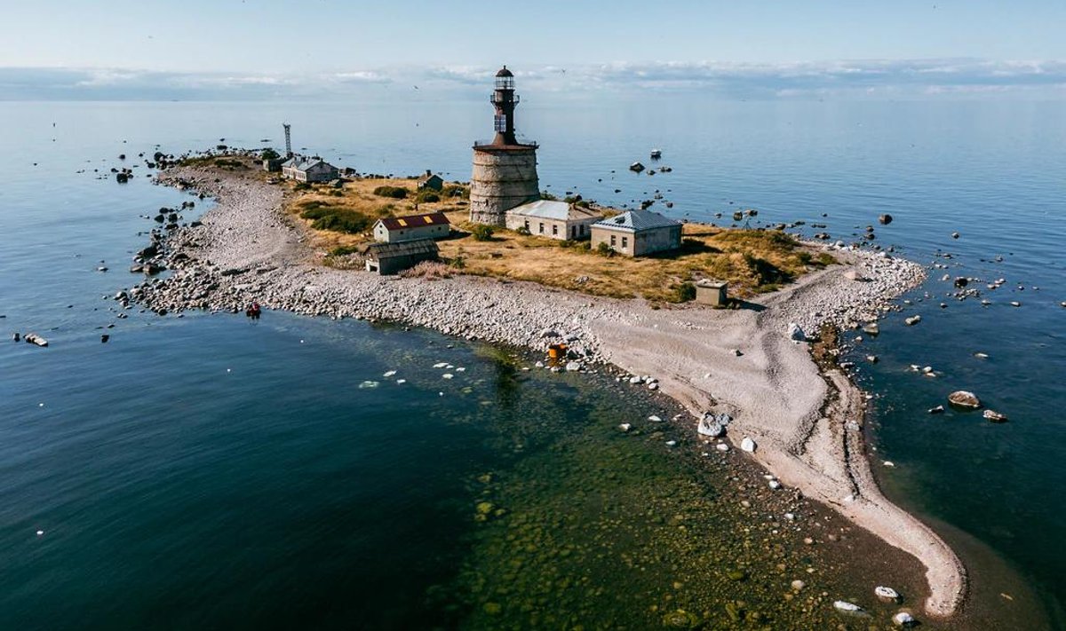 Selle pildi autor on Eesti tuntumaid droonifotograafe Kaupo Kalda, kelle kord saarevahiks olla saabub juuli keskel.