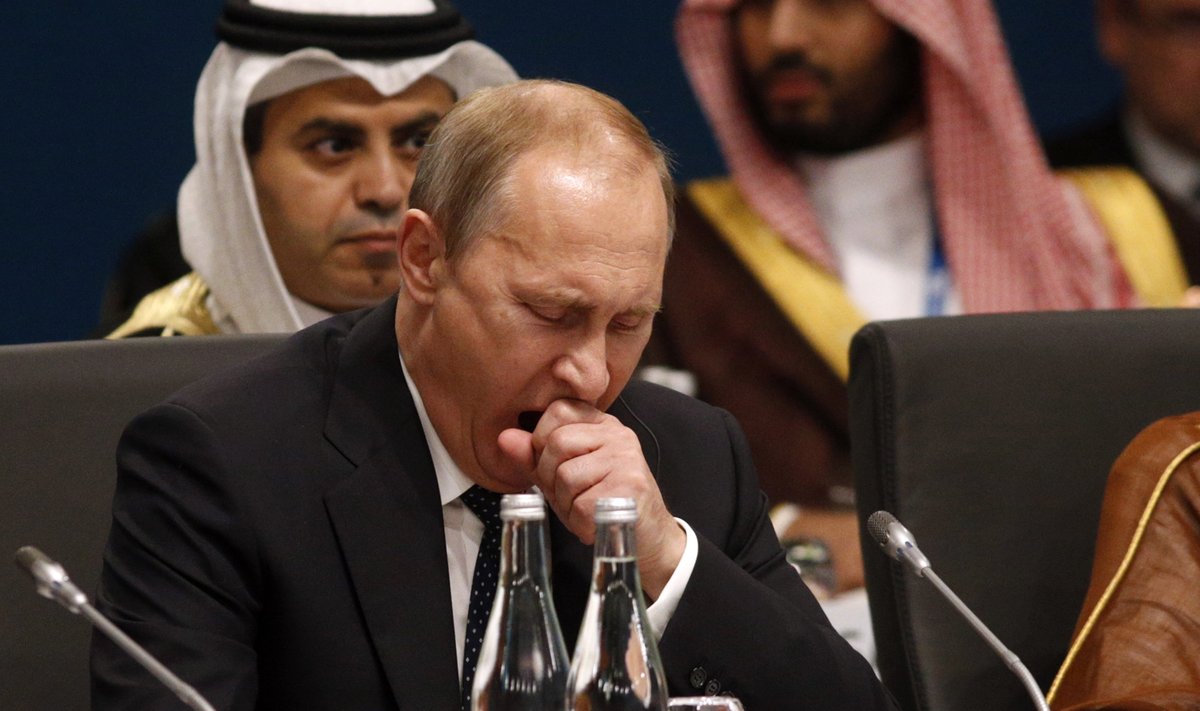 Väsinud mees. Vladimir Putin peitis Austraalias G20 kohtumisel kõigilt lüüasaamise ja oma äbarikus propagandamasinas pettumise väsimuse taha.