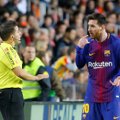 VIDEO | Kohtunik tegi Lionel Messi löögi ajal hiiglasliku valearvestuse, mis maksis Barcelonale punkte