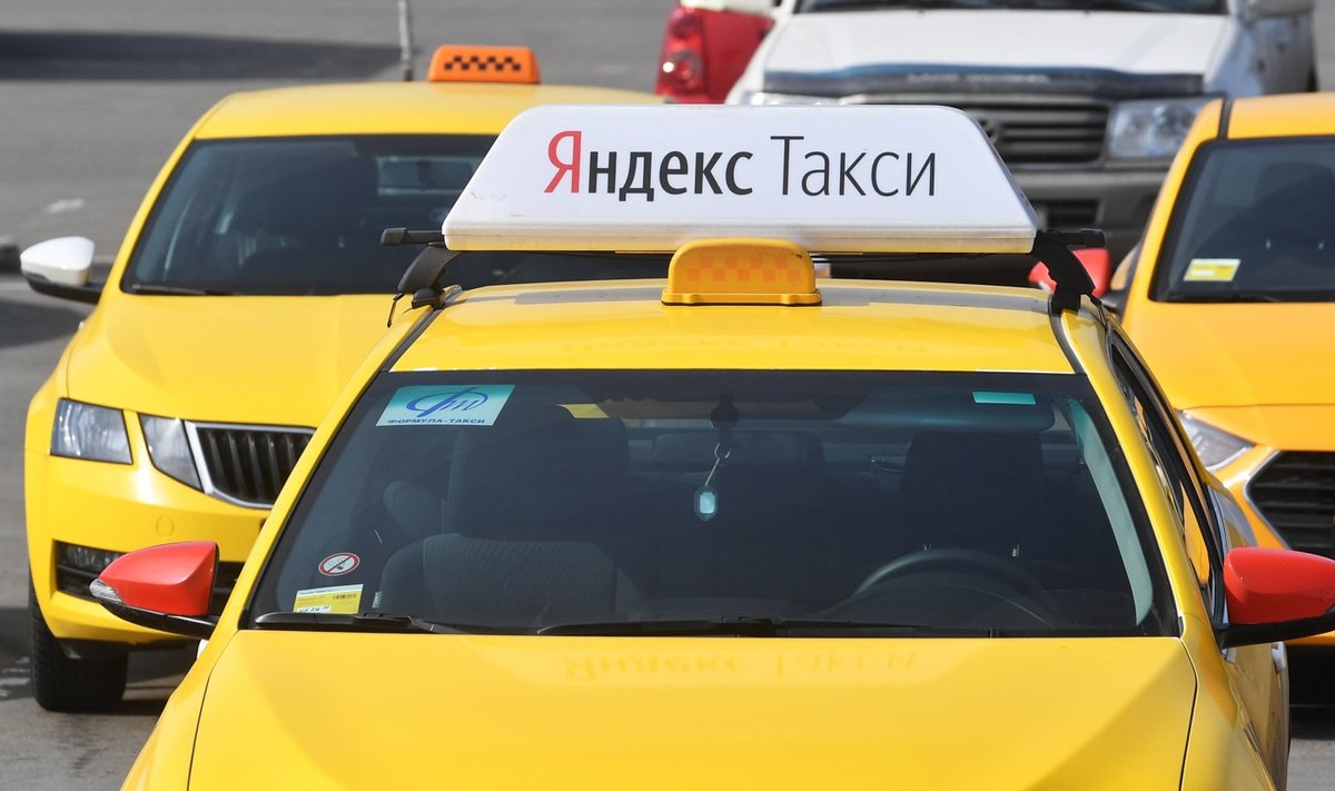 Yandexi takso Moskvas