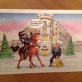 FOTO: Vormeliboss Ecclestone viskab jõulukaardil oma kohtusaaga üle nalja