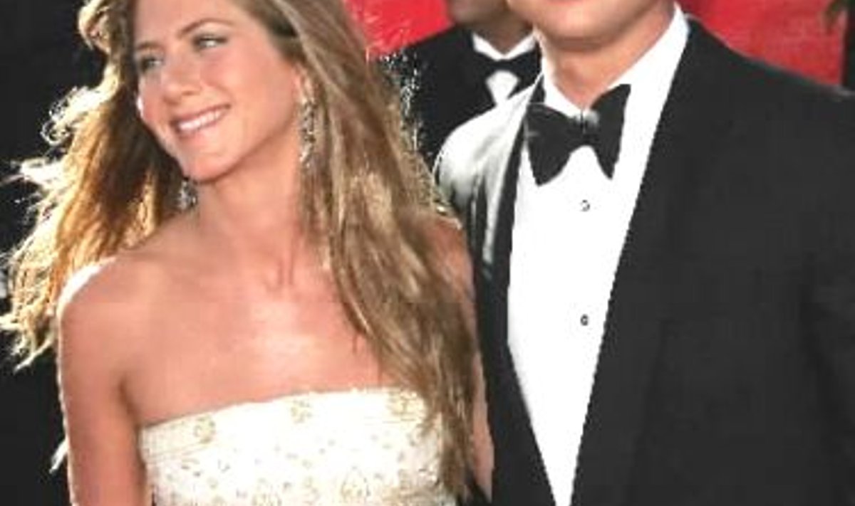Jennifer Aniston ja Brad Pitt