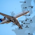 Куда полететь: интерактивная карта всех авиарейсов из Таллинна