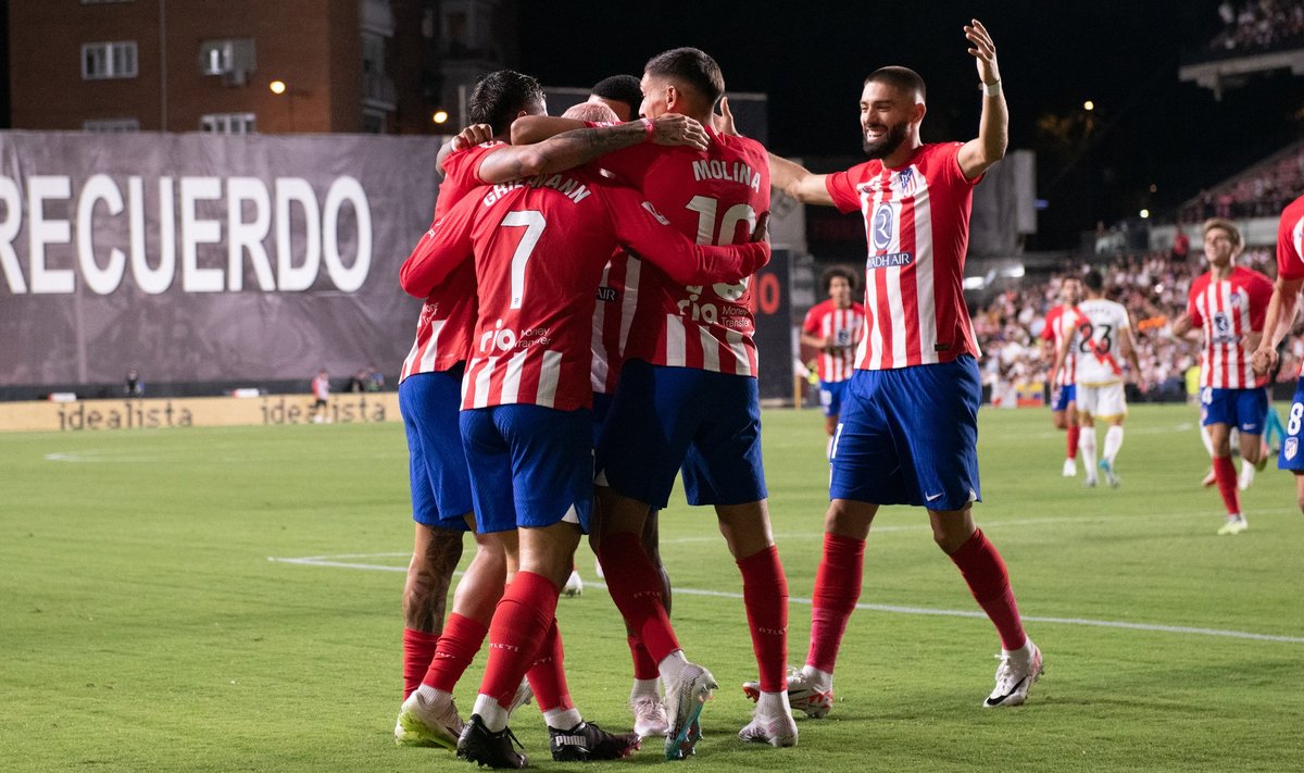 Madridi Atletico teenis klubi ajaloo suurima võõrsilvõidu LaLigas.