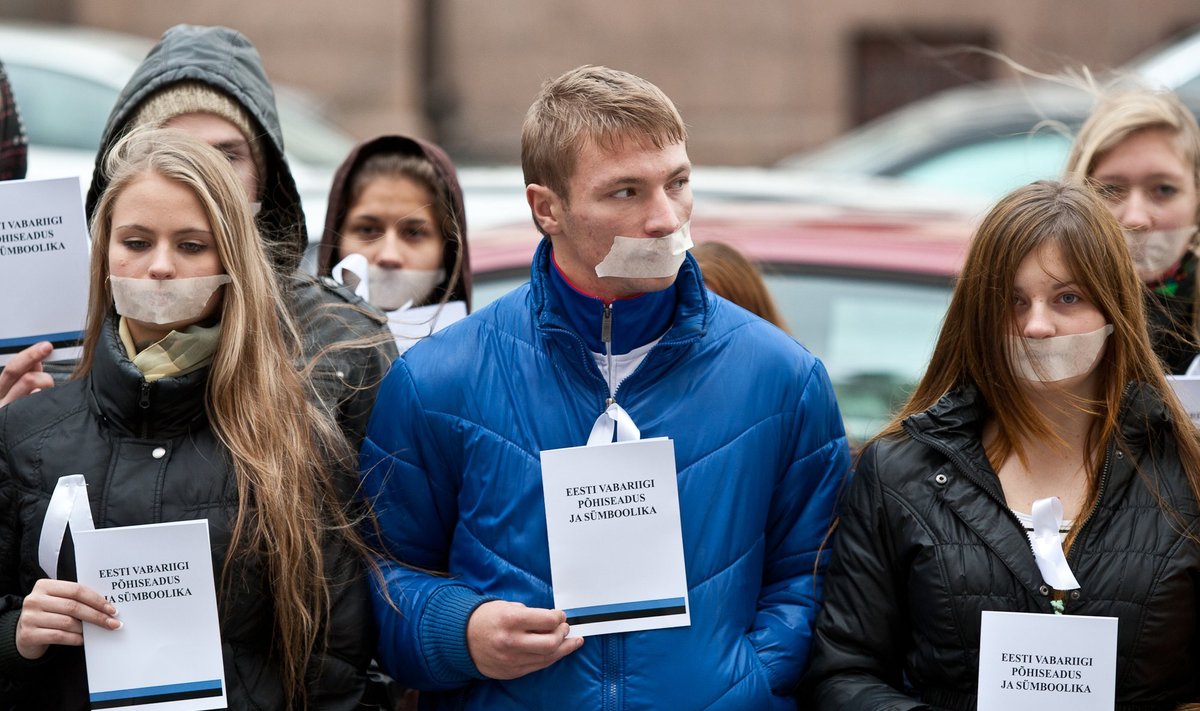 Protest eesti õppekeele vastu 11. oktoobril 2011