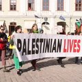 ФОТО И ВИДЕО | В Тарту провели День Палестины и устроили массовое шествие