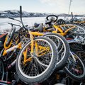 Norras läheb vanarauaks 42 tonni varjupaigataotlejate Vene piirile maha jäetud jalgrattaid