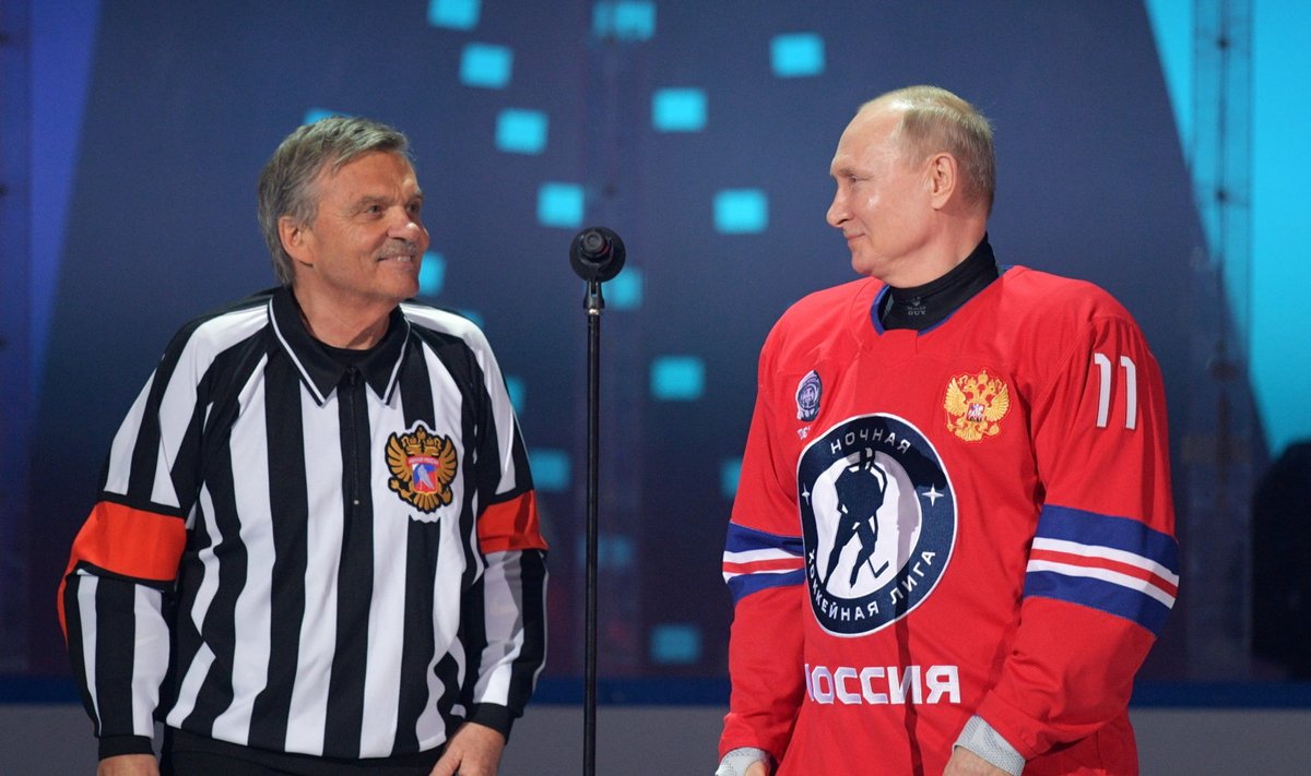  Rene Fasel ja Vladimir Putin