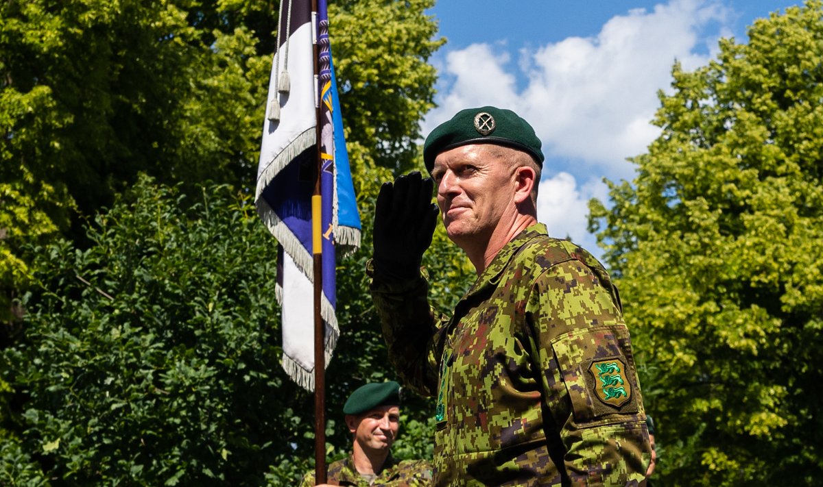 Kaitseväe juhataja vahetuse tseremoonia 28.06.2024. Kindral Martin Herem