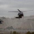 Helikopterid Black Hawk ühinevad Pärnus ratsaväelastega