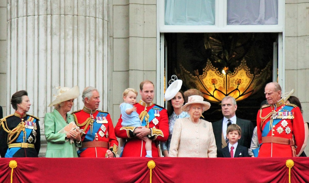 Briti kuningapere liikmed.
