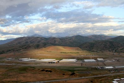 USA riikliku turvaagentuuri andmekeskus Utah's (Wikimedia Commons / ParkerHiggins, EFF)