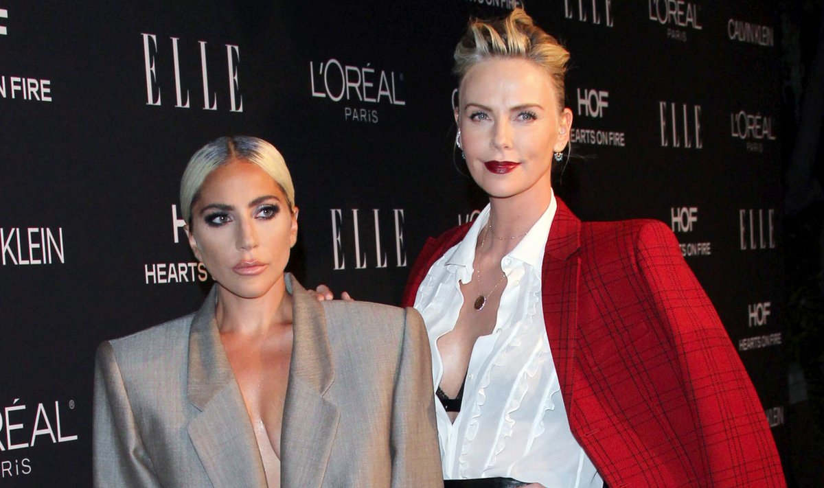Lady Gaga ja Charlize Theron iga-aastasel ELLE Women in Hollywood Celebration galal