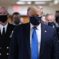 Trump kandis esimest korda avalikult maski