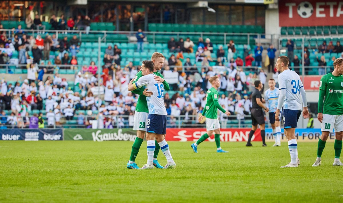 FC Flora - Kiievi Dinamo. Lilleküla staadionil