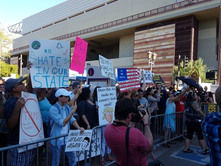 President Donald Trumpi üritus Arizonas. 