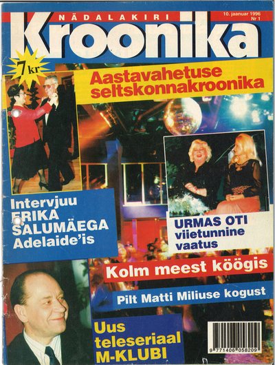 ESIMENE KROONIKA 10. jaanuar 1996.