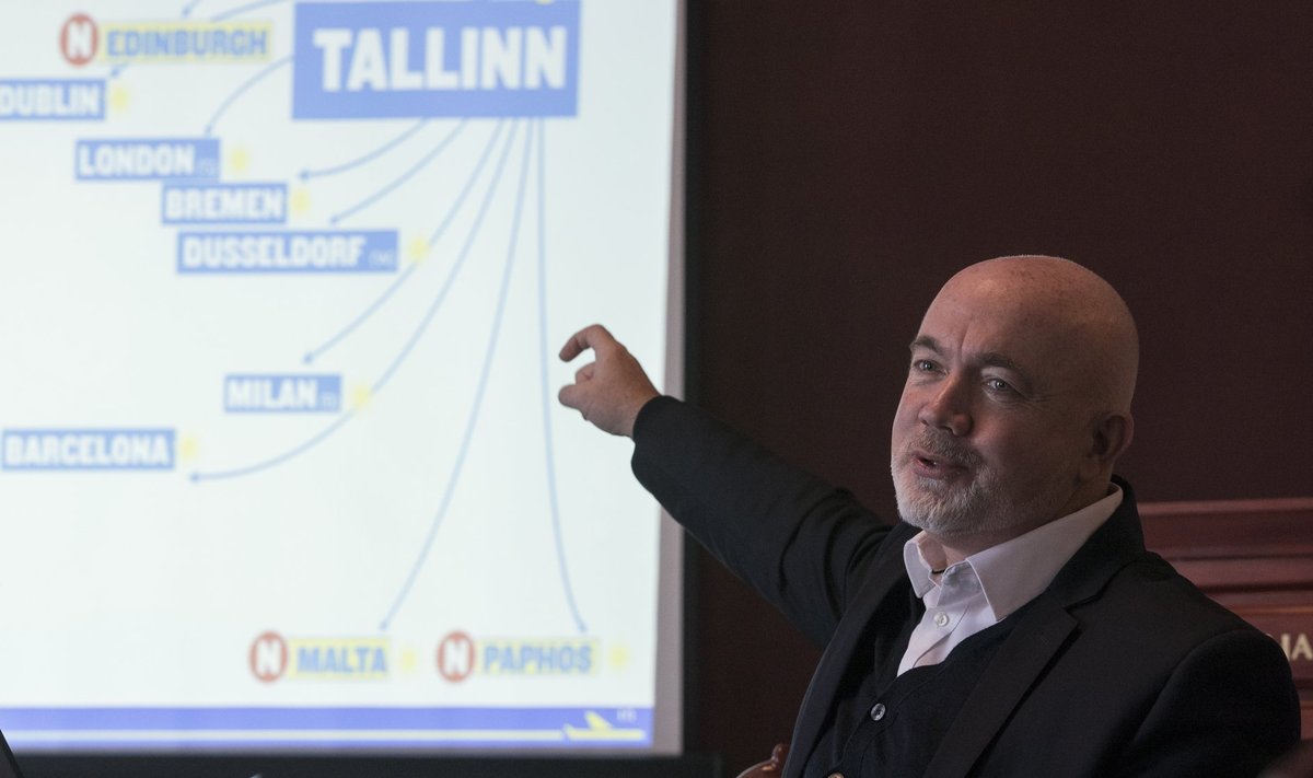 Tallinna külastanud Ryanairi kommertsjuht David O’Brien ütles eile toimunud pressikonverentsil, et 2018. aasta talvehooajal, alates oktoobrist, avab odavlennufirma Tallinnast kolm uut liini.