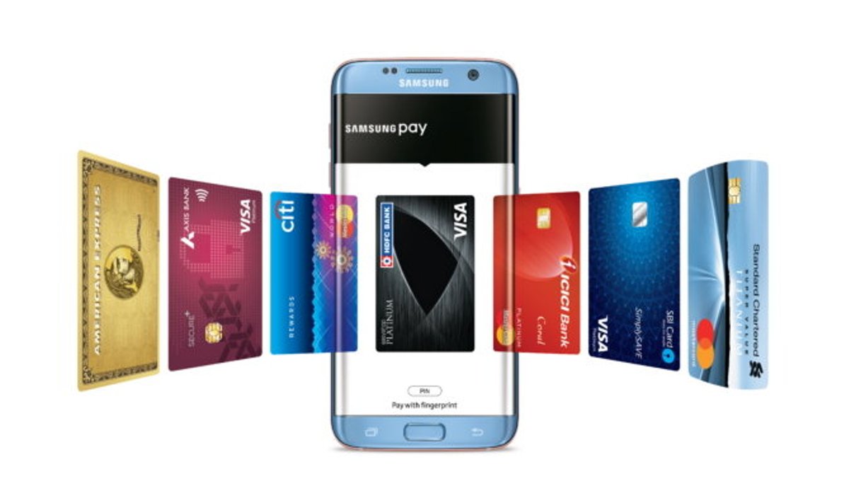 Illustreerival eesmärgil Samsung Pay promofoto (Tootja foto)