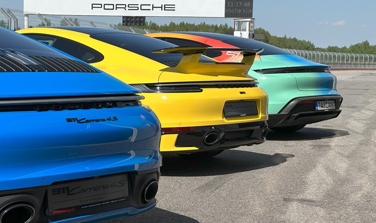 Porsched raja ääres
