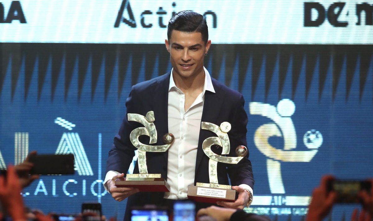 Cristiano Ronaldo Milano auhinnagalal