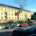 Põleng Pärnu maanteel