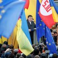 Сторонники Саакашвили протестовали в Киеве, а националисты провели акцию "Смерть России"