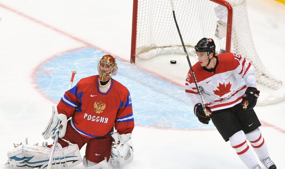 XXI Olympic Winter Games. Ice Hockey. Quarterfinals. Canada beats Russia 7:3