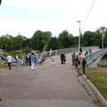 Tallinn sulgeb renoveerimiseks kergliiklussilla augusti lõpuni, jalakäijatele jääb seniks kahe kilomeetri pikkune ümberkäik