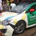 Google Street View auto riivas kolme autot, alles siis sai juhi põgenemisisu otsa