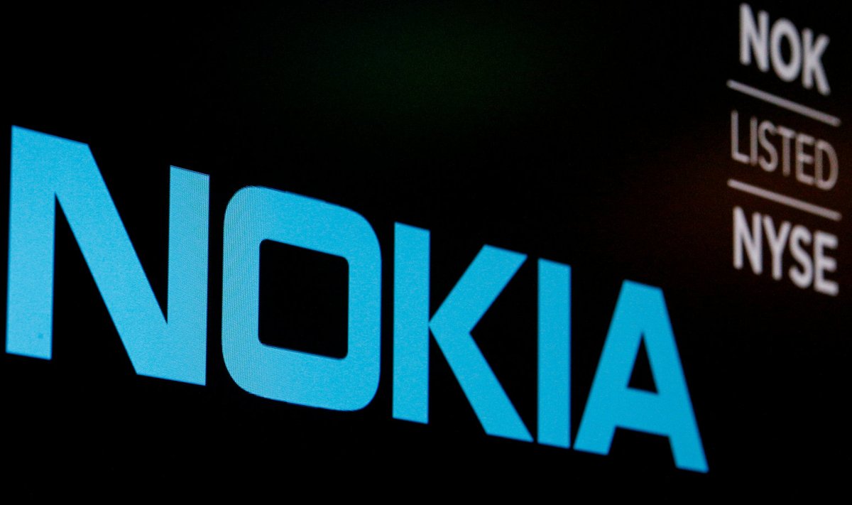 Nokia logo New Yorgi börsil